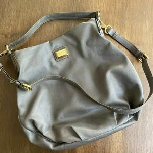 Marc Jacobs Grey Large Crossbody Hobo